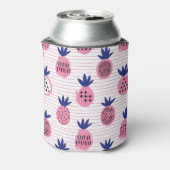 Ananas kind ontwerp,  patroon. blikjeskoeler (Blikje Achterkant)