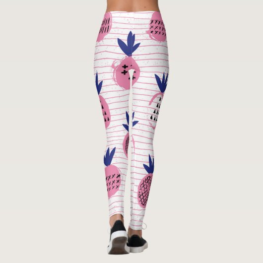 Ananas kind ontwerp, patroon. leggings (Achterkant)