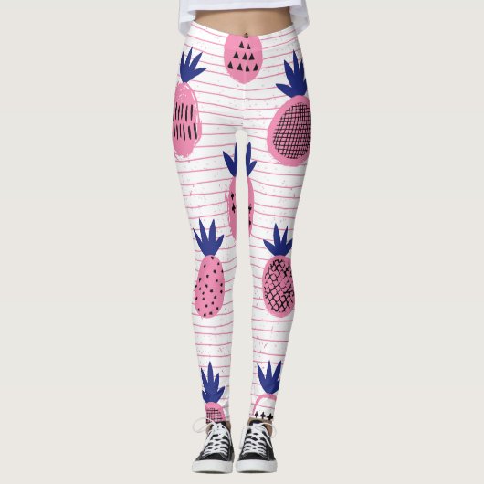 Ananas kind ontwerp, patroon. leggings (Voorkant)