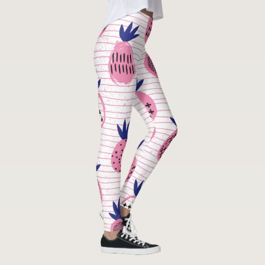 Ananas kind ontwerp,  patroon. leggings (Rechts)