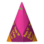 Ananas Kinderen Birthday Party Feesthoedjes (Achterkant)