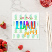 Ananas Kitschy Luau Feestservetten Servet (Insitu)