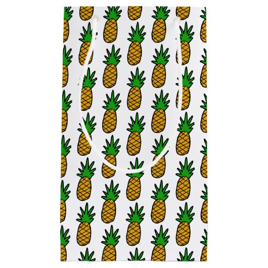 ananas klein cadeauzakje (Voorkant)