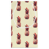 ananas klein cadeauzakje (Achterkant)