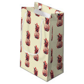 ananas klein cadeauzakje (Achterkant Gekanteld)