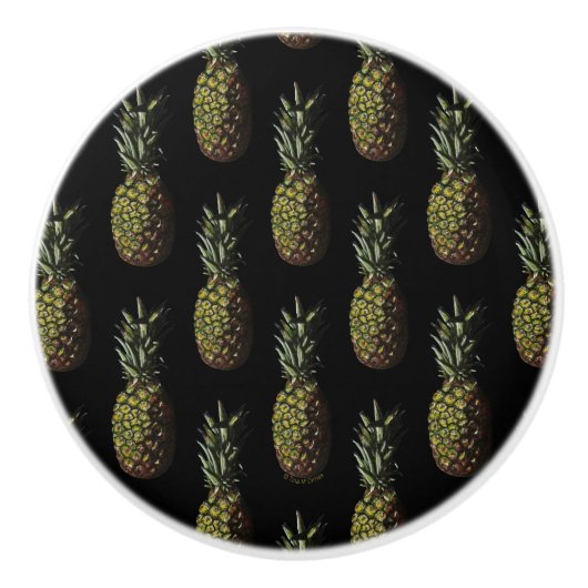 Ananas Knobs Keramische Knop (Voorkant)