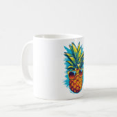 ananas koffiemok (Voorkant links)