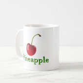 ananas koffiemok (Voorkant links)