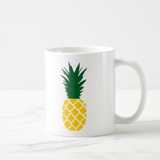 ananas koffiemok (Rechts)