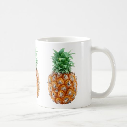 ananas koffiemok (Rechts)