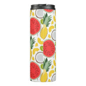 Ananas Kokosnoot Watermeloen Stukken Thermosbeker (Achterkant)