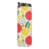 Ananas Kokosnoot Watermeloen Stukken Thermosbeker (Geroteerd rechts)