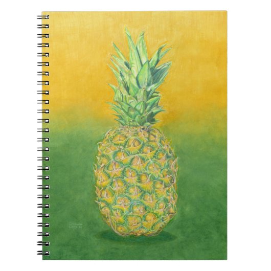 Ananas Kunst Notitieboek (Voorkant)