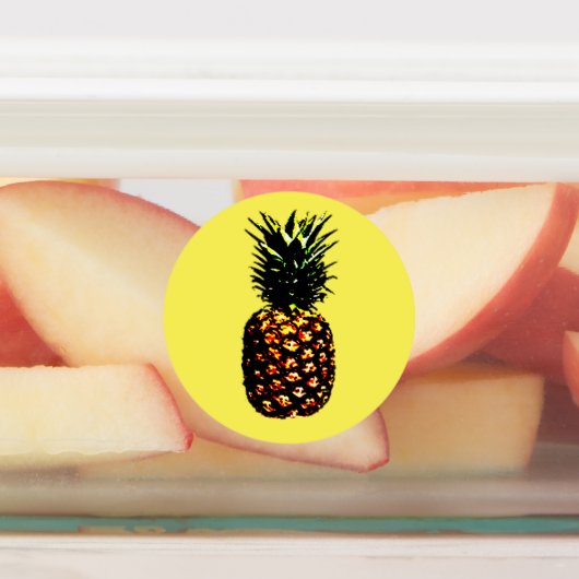 ananas labels (Aangebracht)