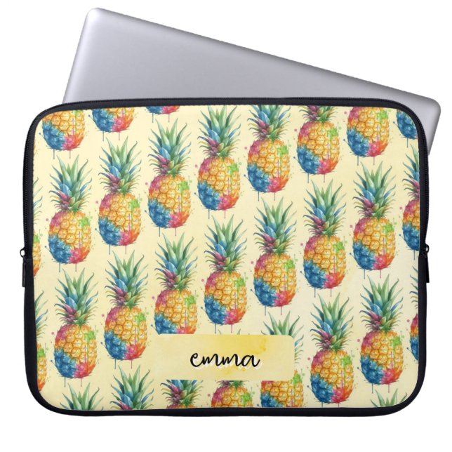 Ananas Laptop Sleeve (Voorkant)