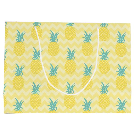 ananas large cadeautasje (Achterkant)