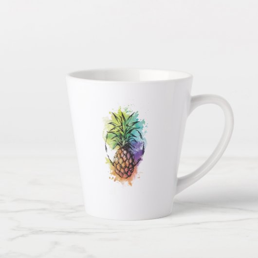 Ananas Latte Mok (Rechts)