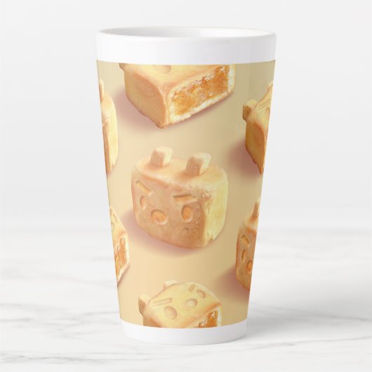 ananas latte mok (Voorkant)