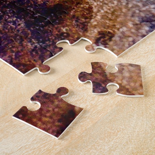 Ananas Leaning op Rocks bij het strand Legpuzzel (Zijkant)