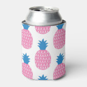 Ananas Leuk, naadloos ontwerp. Blikjeskoeler (Blikje Voorkant)