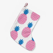 Ananas Leuk,  naadloos ontwerp. Kleine Kerstsok (Voorkant (Hangend))