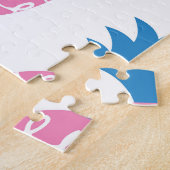 Ananas Leuk, naadloos ontwerp. Legpuzzel (Zijkant)