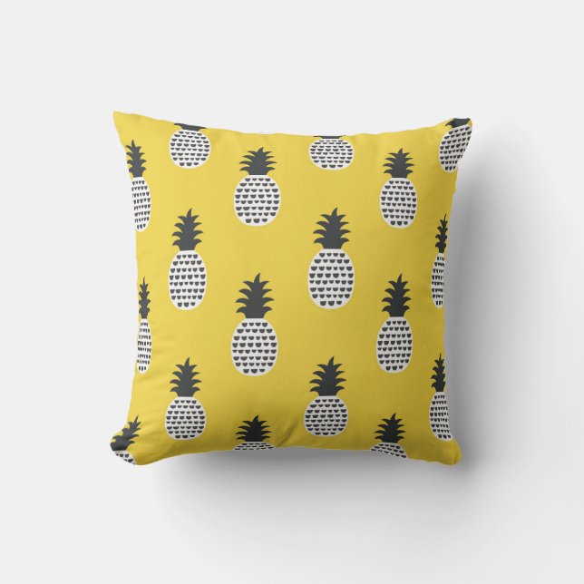  ananas leuk naadloze illustratie kussen (Voorkant)