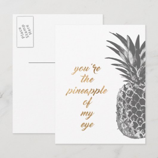 ananas Life II Briefkaart (Voorkant / Achterkant)