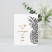 ananas Life II Briefkaart (Staand voorkant)