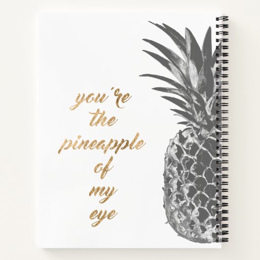 ananas Life II Notitieboek (Achterkant)