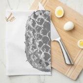 ananas Life II Theedoek (Quarter Fold)