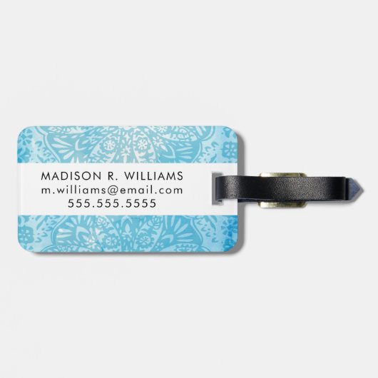 ananas Life III Bagagelabel (Achterkant horizontaal)