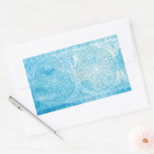 ananas Life III Rechthoekige Sticker (Envelop)