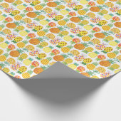 Ananas Lineup Cadeaupapier (Hoek)