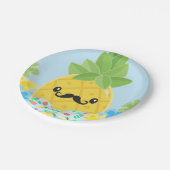 Ananas Little Mister Boys  Papieren Bordje (Gekanteld)