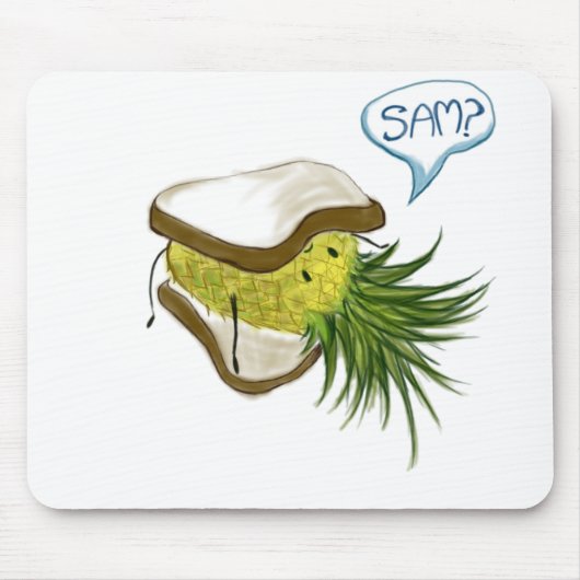 Ananas Logo Mousepad Muismat (Voorkant)
