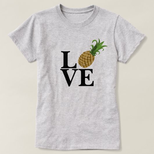 Ananas Love Women's T-Shirt (Design voorkant)