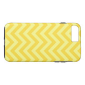 Ananas, Lt Yellow Large Chevron ZigZag Pattern Case-Mate iPhone Case (Achterkant (Horizontaal))