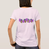 Ananas Luau Band Gal's T-shirts (Achterkant)