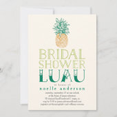 ananas Luau Bridal Shower Kaart (Voorkant)