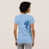 Ananas Luau Gal's T-shirts (Achterkant volledig)