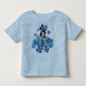 Ananas Luau Peuters & Baby's T-shirts (Voorkant)