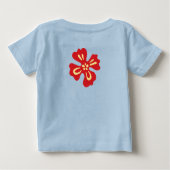 Ananas Luau Peuters & Baby's T-shirts (Achterkant)