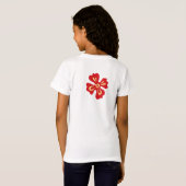 Ananas Luau tropisch ontwerp T-shirt (Achterkant volledig)