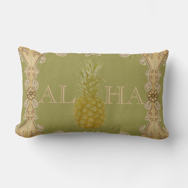 Ananas Lumbar Pillow Kussen (Voorkant)