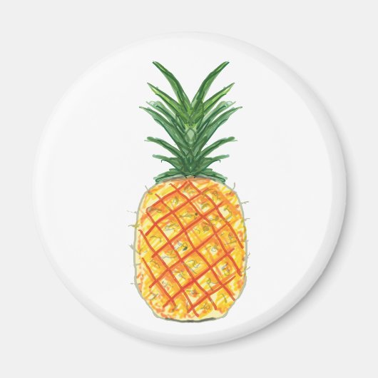 ananas magneet (Voorkant)