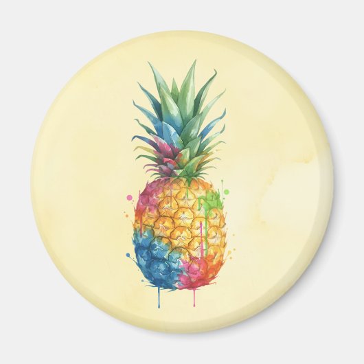 Ananas Magneet (Voorkant)