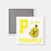Ananas Magneet (Voorkant / Achterkant)