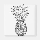 ananas magneet (Voorkant)
