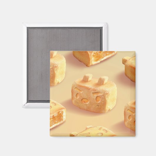 ananas magneet (Voorkant / Achterkant)